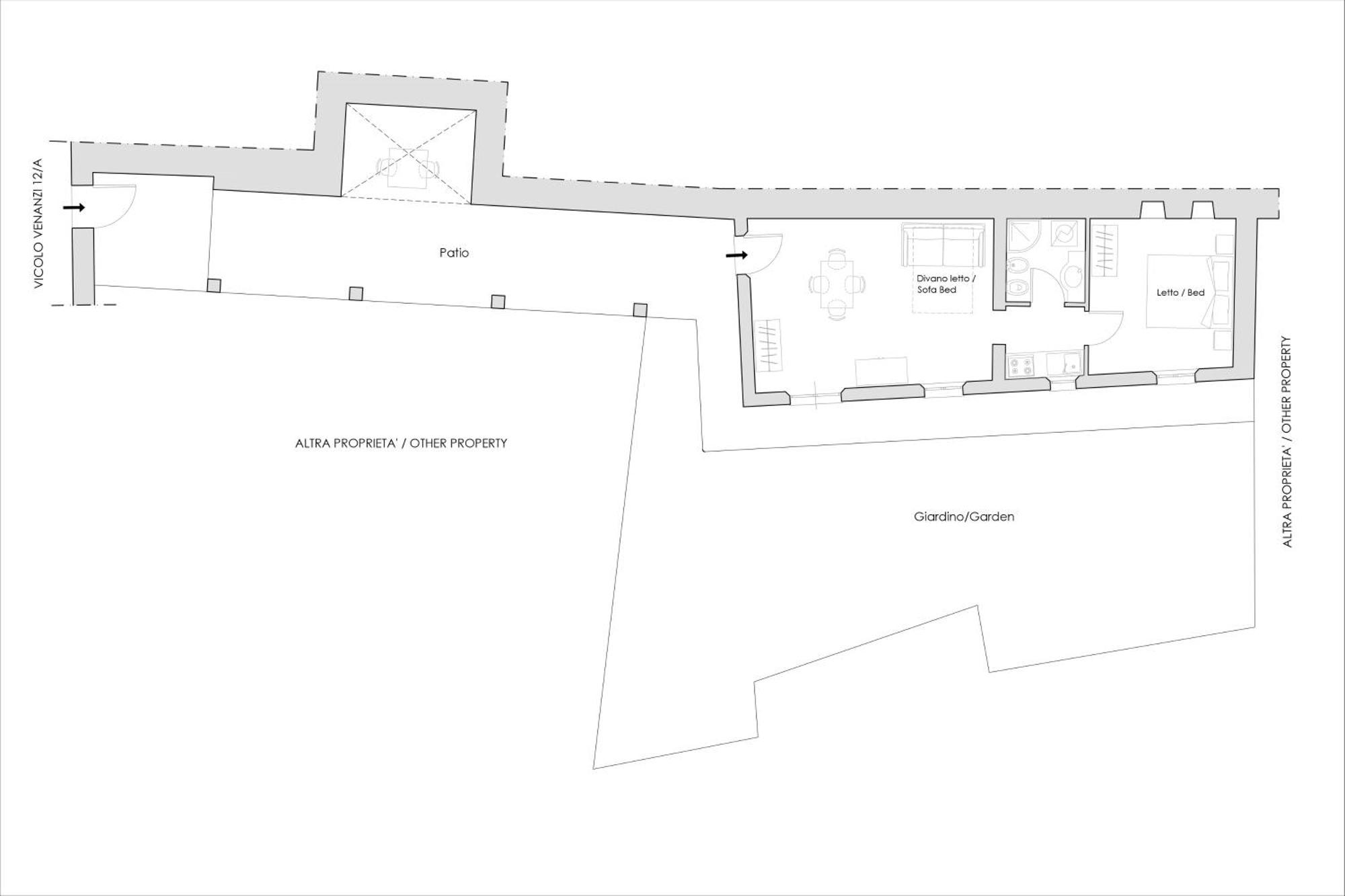 הוילה Rustic House, Con Patio E Giardino, Assisi Centro מראה חיצוני תמונה